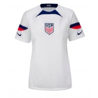 Camiseta Estados Unidos Giovanni Reyna #7 Primera Equipación para mujer Mundial 2022 manga corta